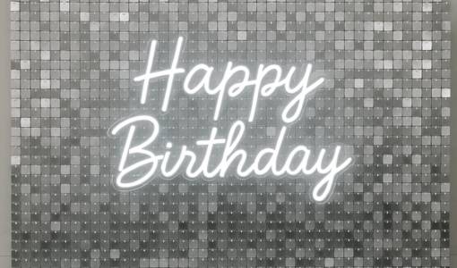 shimmer wall hire for birthday parties